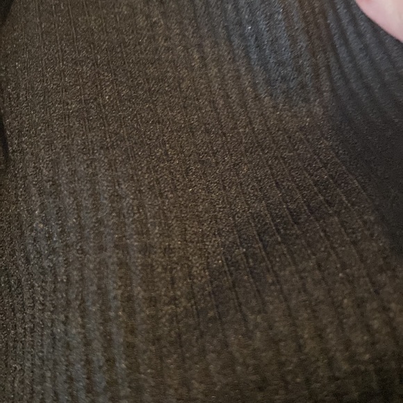 Colsie black ribbed braLette 3X - Picture 3 of 4